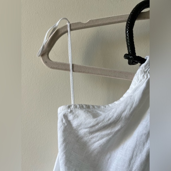 Three Graces London Karla leather-trimmed linen-voile jumpsuit - Picture 12 of 16